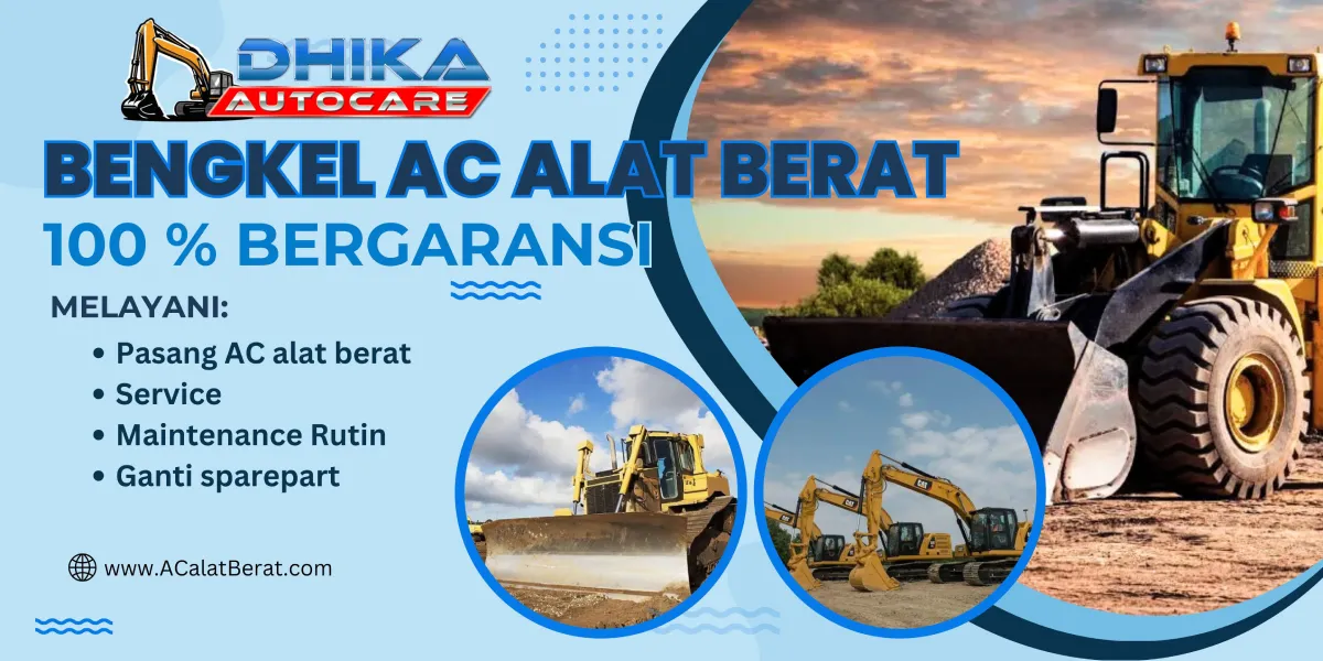 Pasang AC Alat Berat di Minahasa