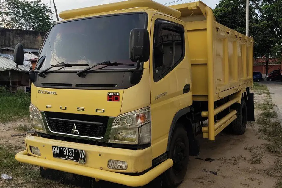 pasang ac truk canter di Dumai