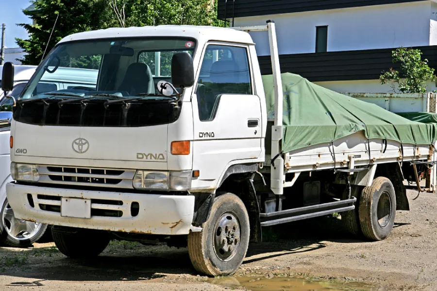 pasang ac truk dyna di Sikka