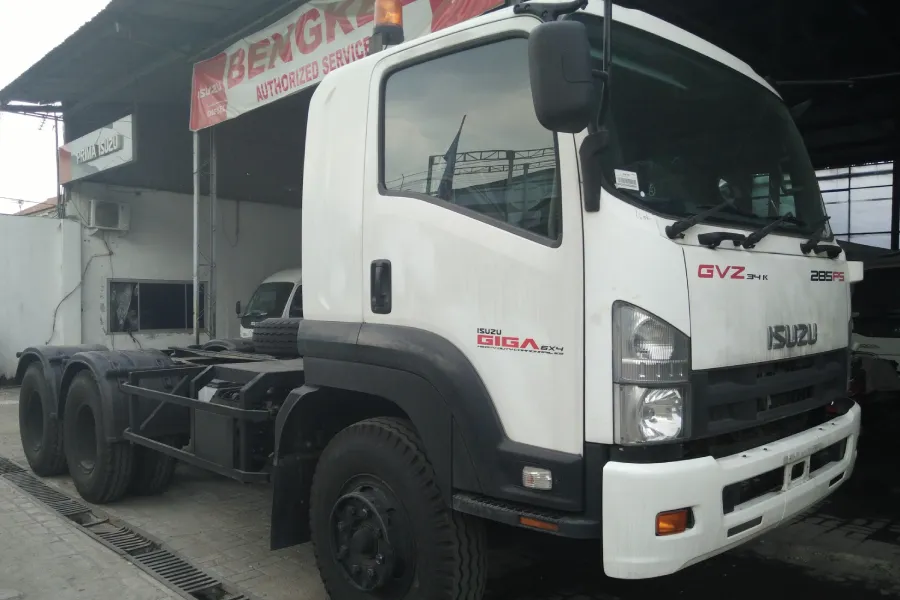 spesialis pasang ac truk isuzu Giga di Karimun