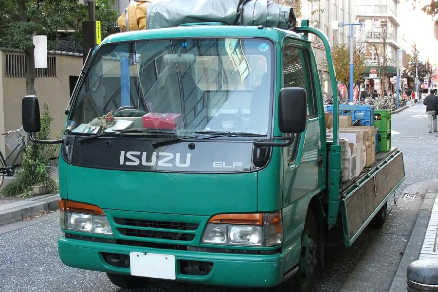 jasa pasang ac truk isuzu elf Short di Bukittinggi